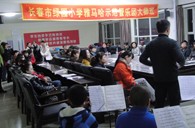 长春市绿园小学“559966宝马娱乐游戏示范管乐队大师班”顺利结束 